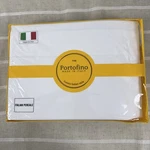 The Portofino Luxury Italian Style Queen Sheet Set Crisp Cotton Percale 200TC. Fixed Price $121.90.