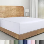 100% Organic Cotton King Fitted Only - Percale With Deep Pockets,.... Fixed Price $60.57.