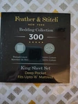 Feather & Stitch King Grand Sheet Set 100% Cotton Deep Pocket 4 Piece Yellow. Fixed Price $84.99.