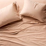Queen 100% Linen Sheet Set Light Adobe Clay - Casaluna. Fixed Price $61.99.