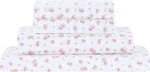 Modern Threads Microfiber Sheet Set, Twin, Wrinkle-free, Ivory, 3-PIECE. Fixed Price $27.00.