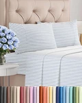 Cal King Size 4 Piece Set - Comfy Breathable & Cooling Bed Ho. Fixed Price $54.93.