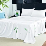 Cooling Sheets 100% Viscose Derived From Bamboo Full Size Set Luxury 600T. Fixed Price $113.46.