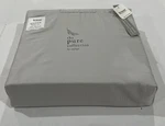 Eco-friendly Queen Sheets Indigo Pure Collection Cotton & Tencel Sateen Set. Fixed Price $69.00.