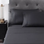 Pure Parima Ultra Percale Sheet Set, 100% Certified Egyptian Cotton, Slate Queen. Fixed Price $91.00.