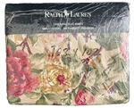 Vtg 1990S Ralph Lauren Constance King Flat Sheet New Floral Peonies. Fixed Price $149.99.