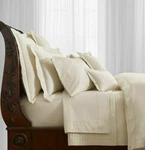 $145 New Ralph Lauren Rl 624 Solid Sateen Flat Sheet Hollywood Cream Queen. Fixed Price $89.99.