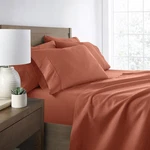 6 Piece Queen Sheets Set (clay) Sleep Better Than Ever With These Ultra-sof.... Fixed Price $39.52.