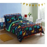 Smarts & Crafts 2-PIECE Dinosaur Pals Multicolor Microfiber Reversible Comforter. Fixed Price $40.00.