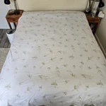 Schweitzer Linens Italian Calla Lily Floral Sheets Ruffled Heirloom Twin Set. Fixed Price $52.49.