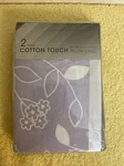 Pieces Cotton Touch Pillow Cases 20"X 30" Size Nip. Fixed Price $15.50.