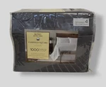Fairfield Square Gray 1000-THREAD Count Solid Sateen 6-PC. Sheet Set, King. Fixed Price $58.99.