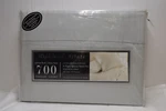 Highland Estate 700 Thread Count 6 Piece Queen Size Sheet Set Color Grey New. Fixed Price $100.00.