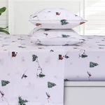 Azores Home Full Aspen Cotton Flannel Extra Deep Pocket Sheet Set. Fixed Price $23.99.