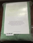New Garnet Hill Green Double/full Fitted Sheet. Fixed Price $60.00.