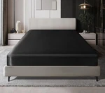 Full Satin Fitted Sheet Black Only Soft Bottom Fitt.... Fixed Price $18.10.