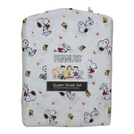 Peanuts Snoopy Woodstock Queen Sheet Set Berkshire Hearts Valentines Anniversary. Fixed Price $43.23.