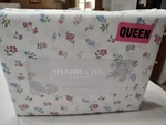 Shabby Chic 4PC Queen Sheet Set Ultra Soft Microfiber Pink Blue Flowers New. Fixed Price $69.99.