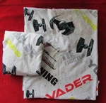Jay Franco & Son Star Wars Trilogy Full Double Flat / Fitted Sheet Set Euc. Fixed Price $26.26.