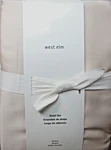 West Elm Silky Tencel Sheet Set Queen Sand Color Nwt. Fixed Price $99.99.
