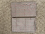 Ralph Lauren Churchill Herringbone Plaid Flat Sheets X 2 Weathered Worn. Fixed Price $40.00.
