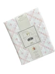 New Historic Royal Palaces 4 Pc Queen Sheet Set Fleur De Lis Plaster Pink Cotton. Fixed Price $90.00.