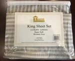 Home American Collection Premium 4-PIECE Printed Sheet Set Wrinkle Free Luxury. Fixed Price $19.95.