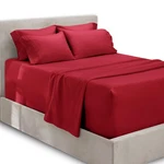 Hearth Harbor Luxury Soft 4 Piece Bed Sheet Set Extra Deep Pocket Fitted. Fixed Price $35.39.