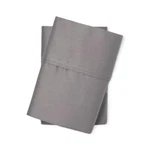 Threshold Solid Gray Sateen Cotton Performance Standard 2 Pillowcase Set Nwot. Fixed Price $18.40.