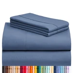 Luxclub 4 Pc Queen Set, Breathable Luxury Bed Sheets, Deep Pockets 18 W.... Fixed Price $58.95.