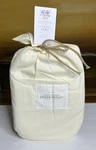 Restoration Hardware Italian Washed Sateen Paisley Queen Bed Skirt Linen $169. Fixed Price $59.99.
