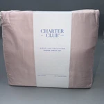 Charter Club Sleep Luxe 800 Thread Count Queen Sheet Set - Pink. Fixed Price $105.00.