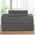 Elegant Comfort Luxurious Bed Sheets Set On Retailer 1500 Premier Wrinklefade. Fixed Price $46.08.
