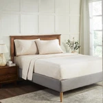 Superior Melange Flannel Cotton Set, Ultra-soft Textured Sheets, F, Califo. Fixed Price $117.99.