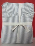 Pottery Barn Teen Washed Cotton Ruffle Stripe Sheet Set Twin/twinxl Blue New. Fixed Price $74.95.