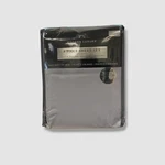 Sanders Gray Microfiber 6-PC Sheet Set W/satin Pillowcases & Hair-tie Full. Fixed Price $24.30.