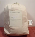 Casaluna 300 Thread Count Temperature Regulating Solid Sheet Set Full Natural*. Fixed Price $52.98.