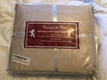 Francois Mimi Sheet King Ivory 1000 Thread 100% Organic Egyptian Cotton. Fixed Price $94.95.