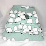 Cuddledown Full Size Fitted Sheet Set Black Sheep 100% Cotton Flannel Germany. Fixed Price $125.00.