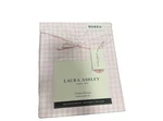 Laura Ashley Gracies Gingham Pink/white Percale Cotton Queen Sheet Set. Fixed Price $124.00.