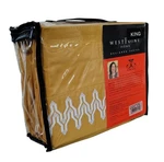 West Point Home Jill Rosenwald Plimpton Flame Embroidered Butter King Sheet Set. Fixed Price $99.95.
