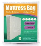 Comforthome Mattress Bag Moving And Storage, 3 Mil Thick, Fits Queen. Fixed Price $28.19.