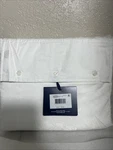 Ralph Lauren White Bethany Full/queen Jacquard Organic Cotton Duvet Cover. Fixed Price $149.99.