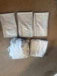 Members Mark Queen 100%COTTON Fitted, Flat Sheet & 3 Pillowcases. Fixed Price $35.99.
