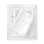 Madison Park 1500 Thread Count Cotton Blend Sheet Set White King. Fixed Price $99.99.