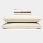 Cozy Earth Queen Bamboo Sheet Set W/canvas Bag-cream-nwt Msrp $258. Fixed Price $199.99.