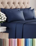 Cal King 6 Piece Sheet Set Comfy Breathable & Cooling Ultra Soft Hotel Luxu.... Fixed Price $67.35.