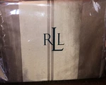 Ralph Lauren Dunham Sateen Cal King Flat Sheet Pillow 300 Thread Count. Fixed Price $99.00.
