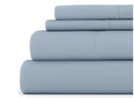 Becky Cameron Sheet Set King Hypoallergenic Flannel Cotton Light Navy (4-PIECE). Fixed Price $61.19.