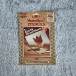 Homespun Stencil Set Uncut Diy Blank Sheets Cottagecore Prairie Vtg. Fixed Price $8.99.